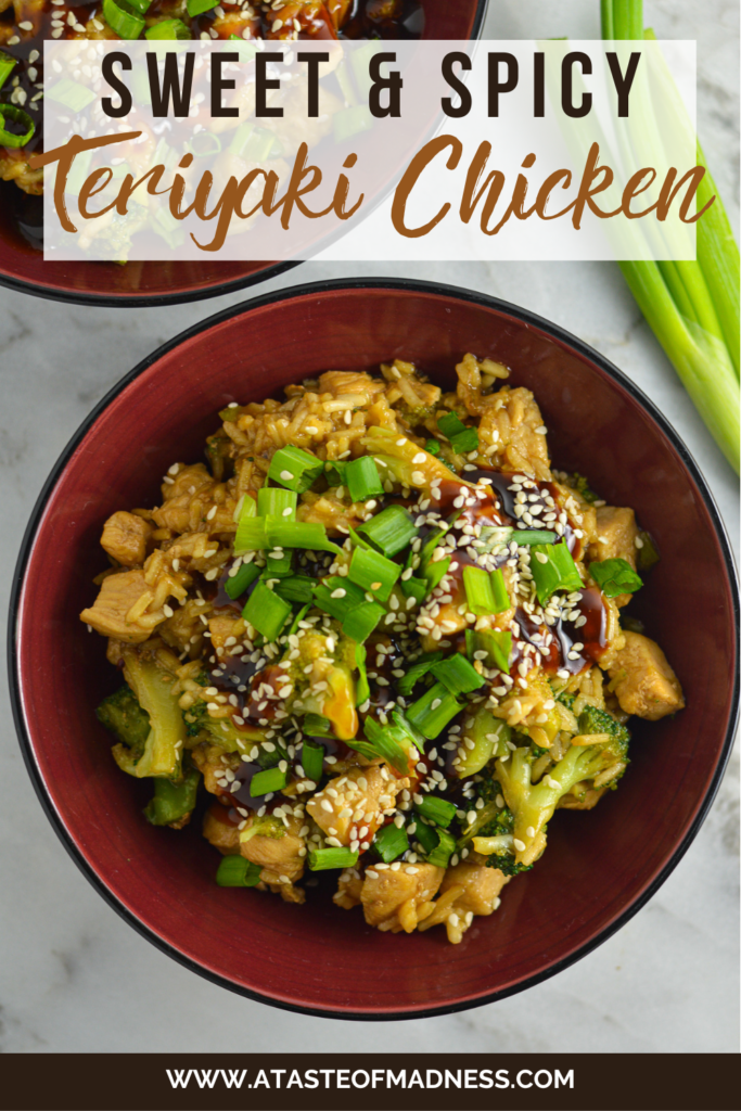 Sweet and Spicy Teriyaki Chicken