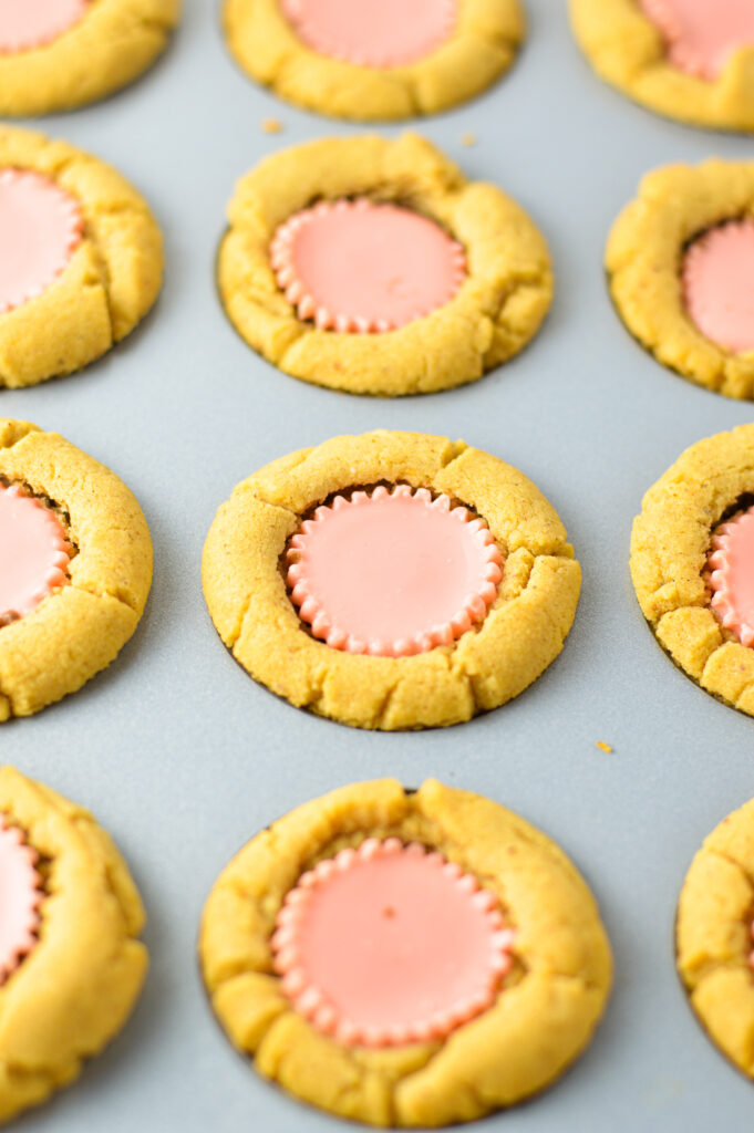 Valentine's Day Peanut Butter Cookie Cups