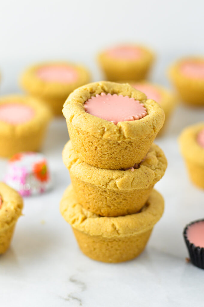 Valentine's Day Peanut Butter Cookie Cups