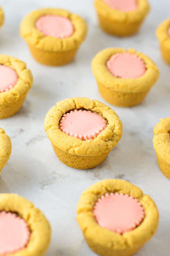 Valentine's Day Peanut Butter Cookie Cups