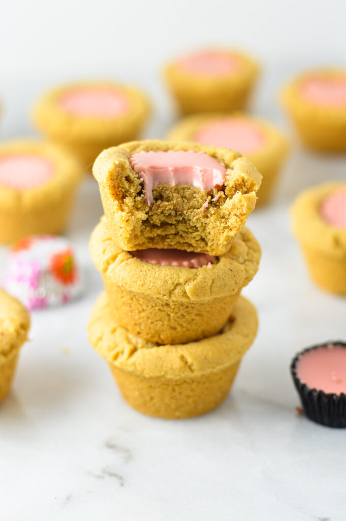 Valentine's Day Peanut Butter Cookie Cups