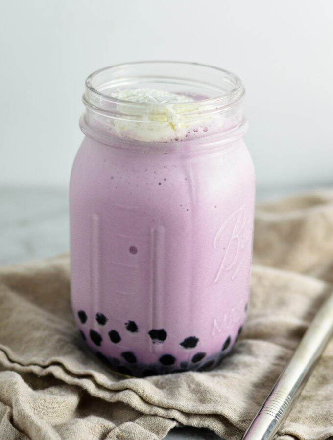 Taro Milkshake Bubble Tea