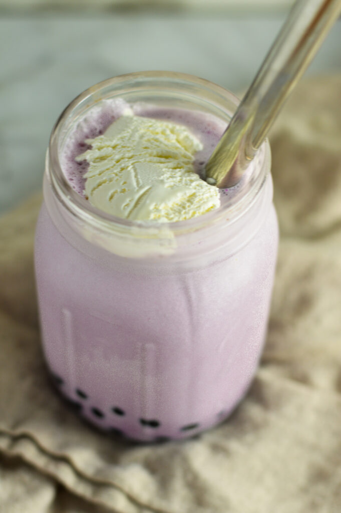 Taro Milkshake Bubble Tea