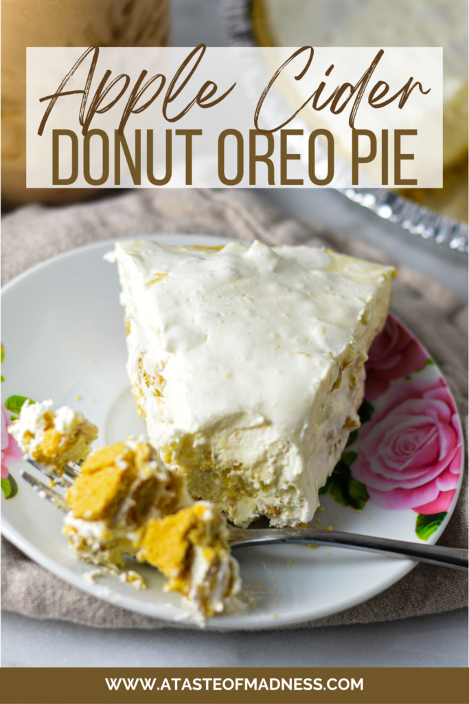 Apple Cider Donut Oreo Pie