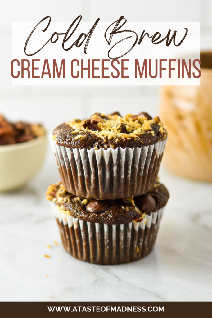 Cold Brew Cream Cheese Muffins