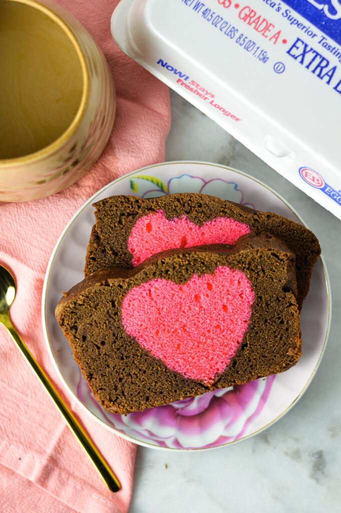 Hidden Heart Pound Cake