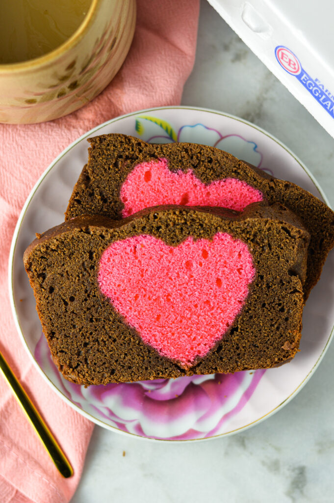 Hidden Heart Pound Cake