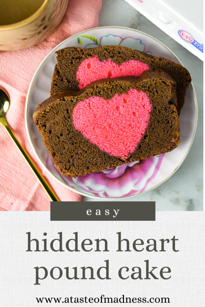 Hidden Heart Pound Cake