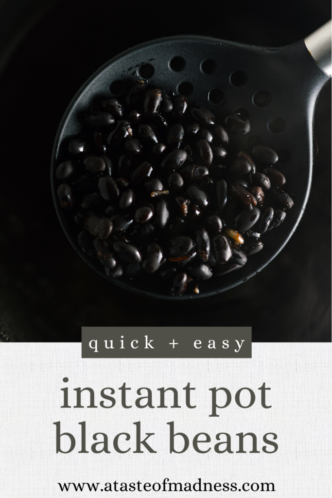 Instant Pot Black Beans