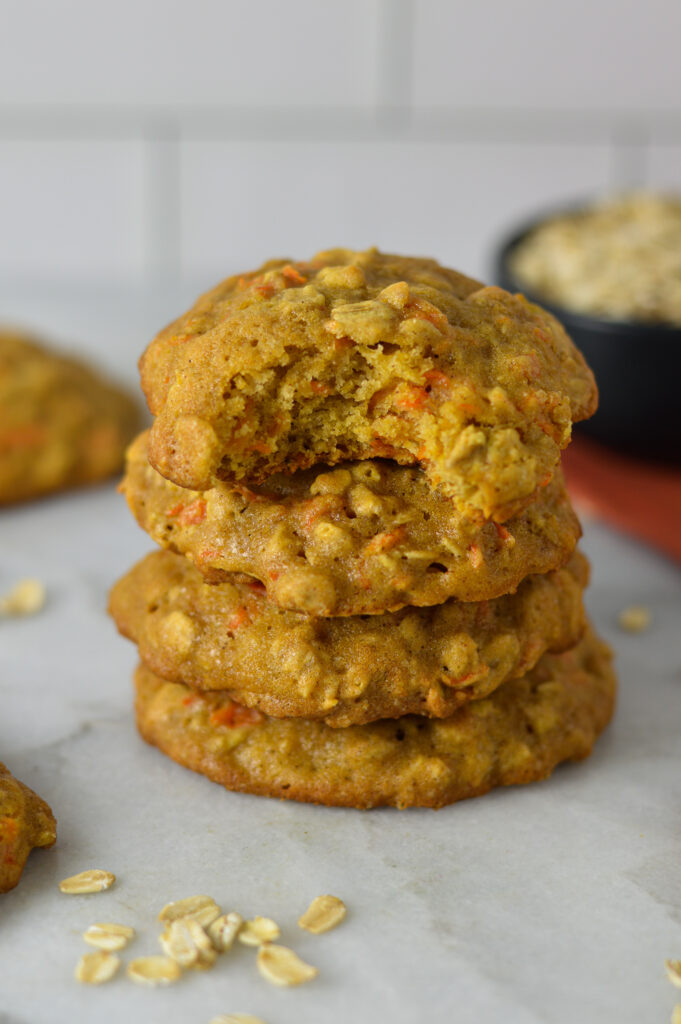 Carrot Oatmeal Cookies