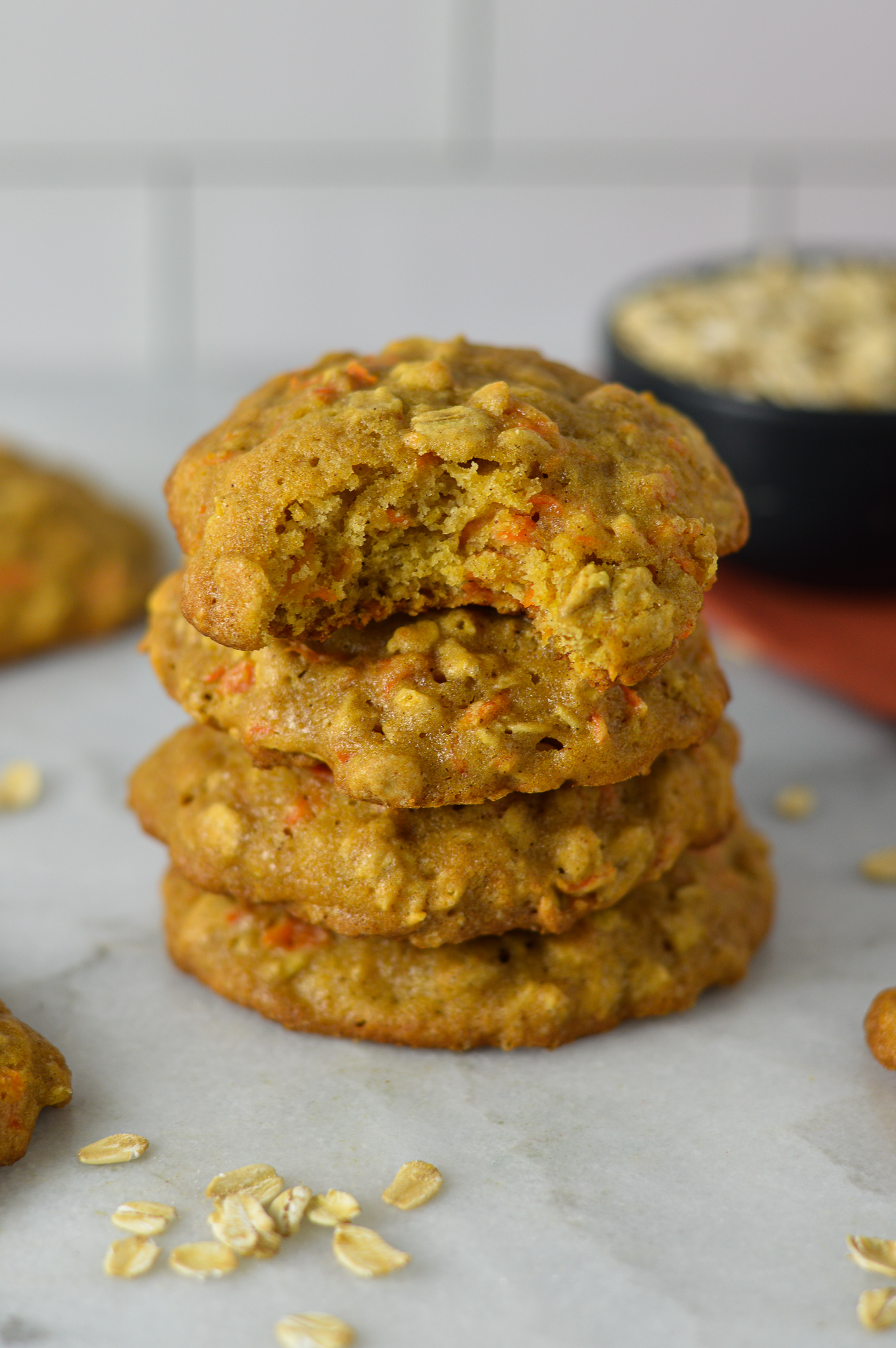 Carrot Oatmeal Cookies