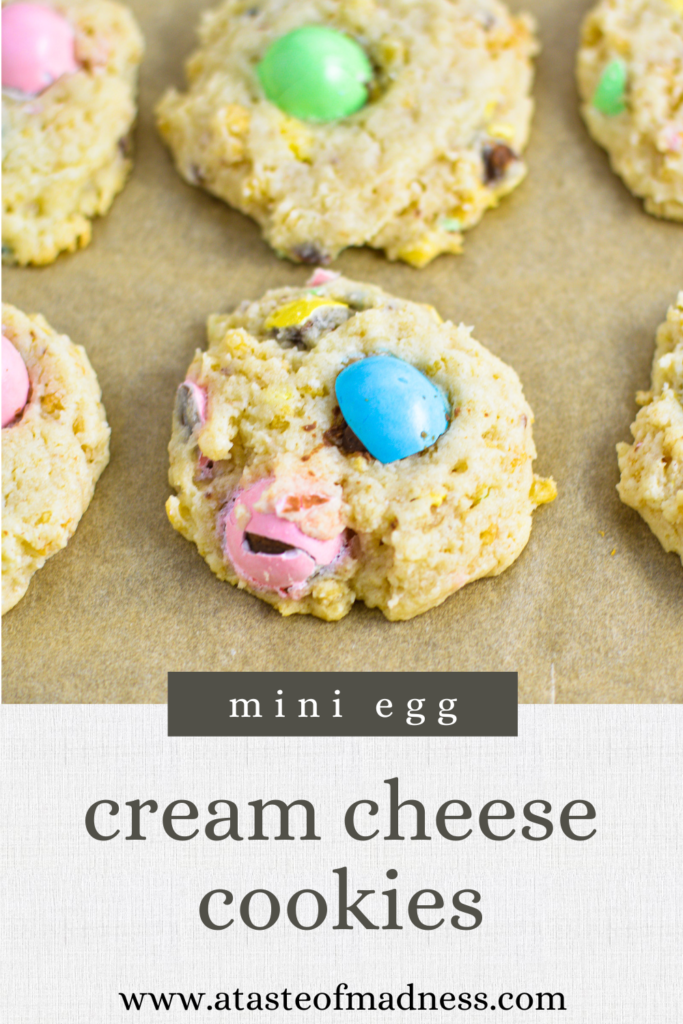 Crispy Mini Egg Cream Cheese Cookies