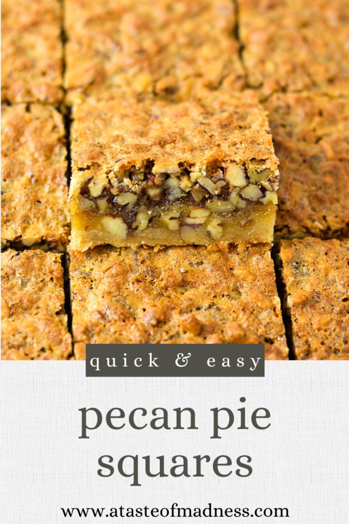 Pecan Pie Squares