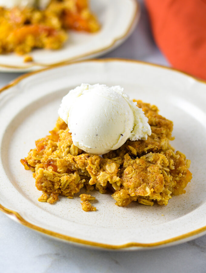 Nectarine Crisp