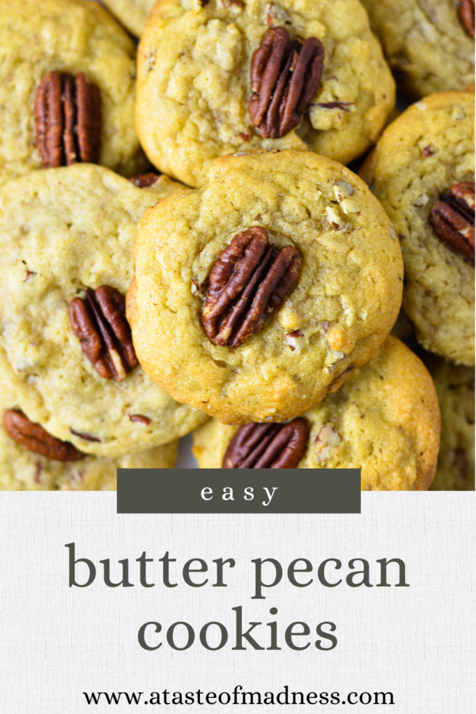 Butter Pecan Cookies