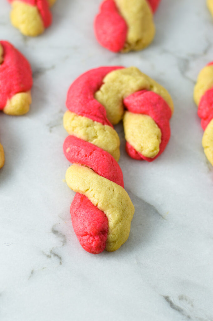 Candy Cane Cookies