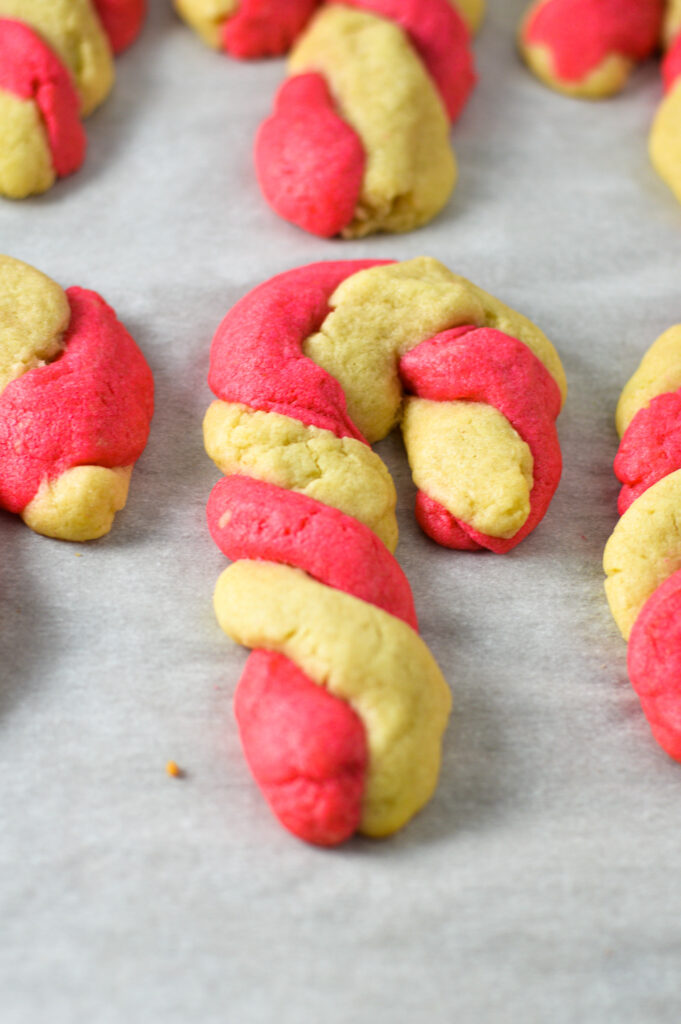 Candy Cane Cookies