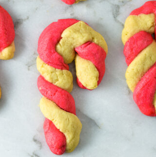 Candy Cane Cookies