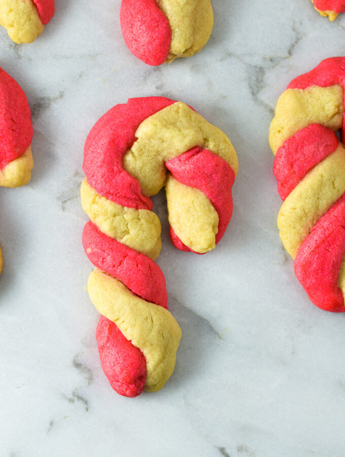 Candy Cane Cookies