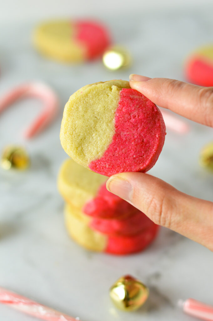 Two Tone Peppermint Cookies