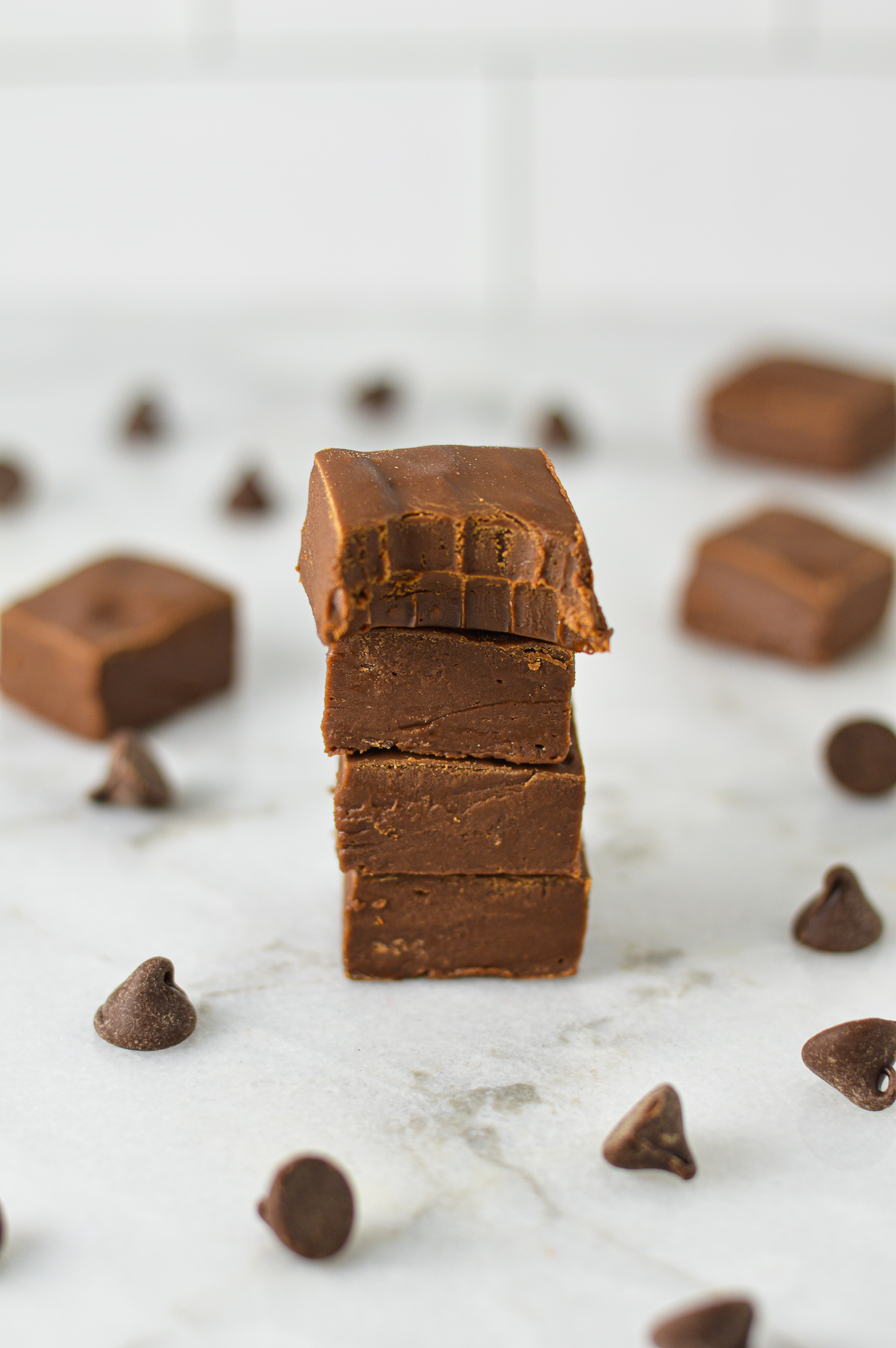 Homemade chocolate store fudge