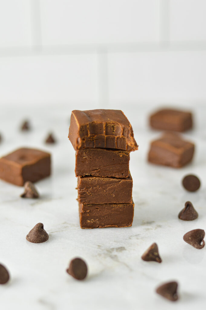 3 Ingredient Chocolate Fudge