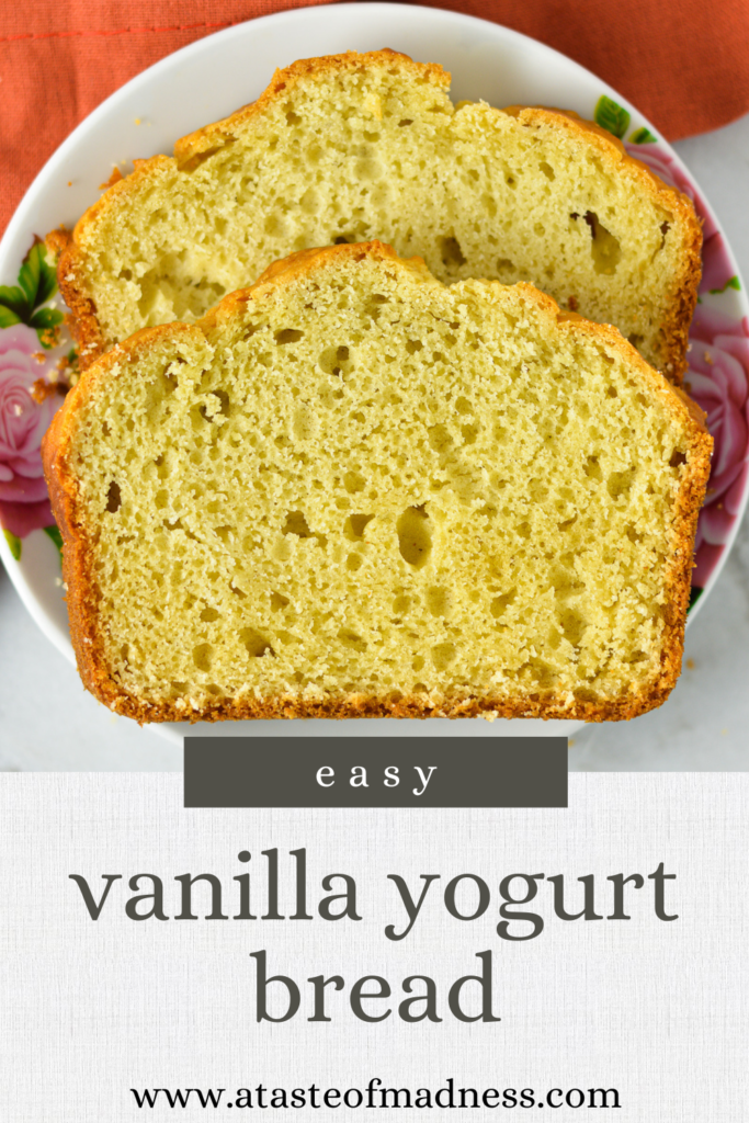 Vanilla Yogurt Bread