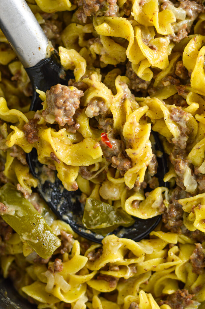 Philly Cheesesteak Pasta