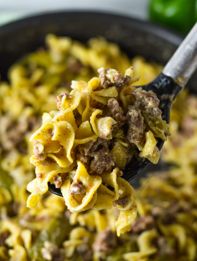 Philly Cheesesteak Pasta