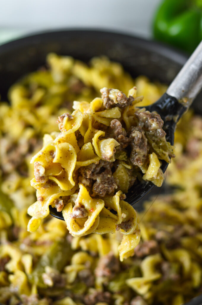 Philly Cheesesteak Pasta