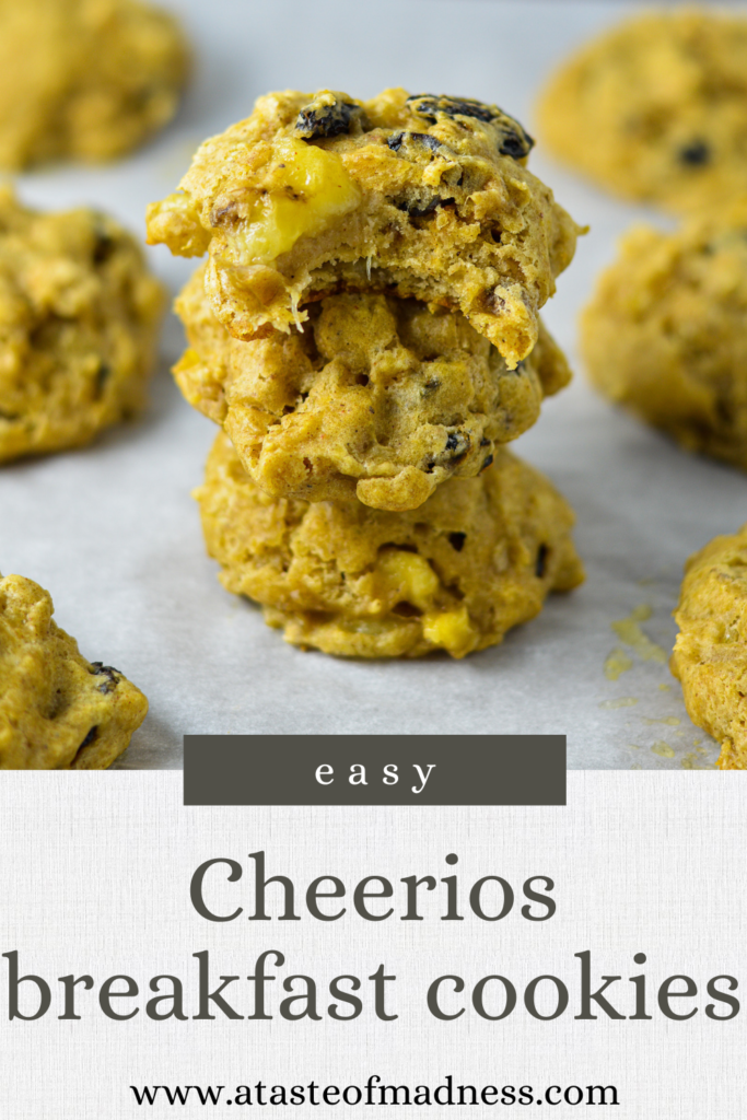 Cheerios Breakfast Cookies