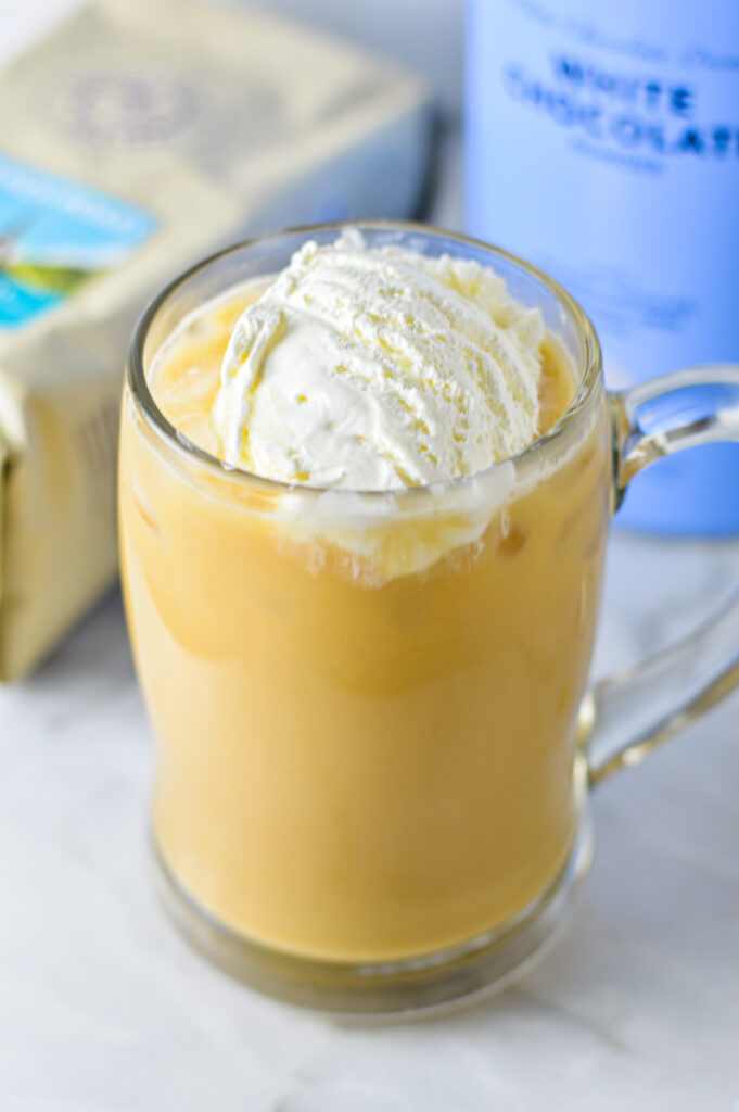 Easy Iced White Chocolate Mocha