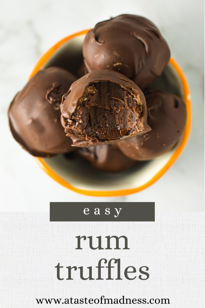 Rum Truffles.