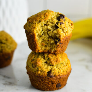 Banana Chocolate Chip Muffins