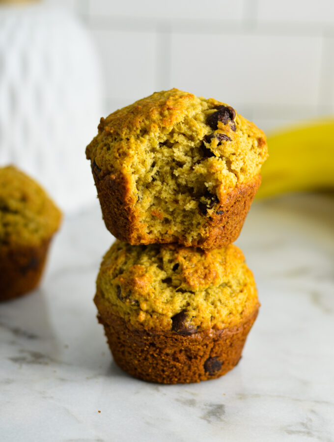 Banana Chocolate Chip Muffins