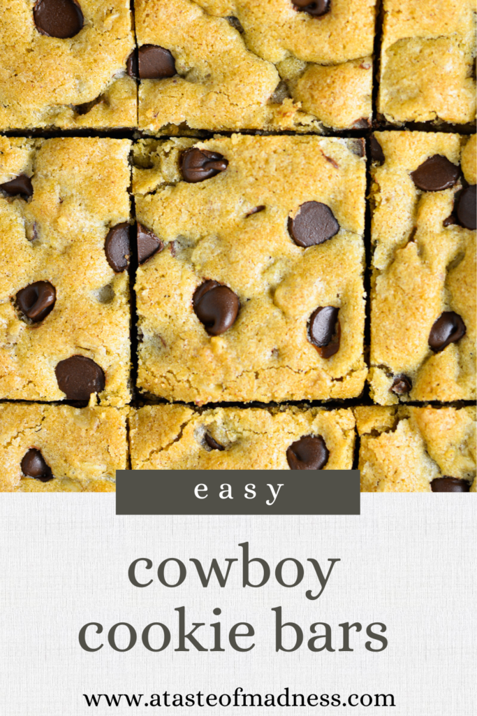 Cowboy Cookie Bars