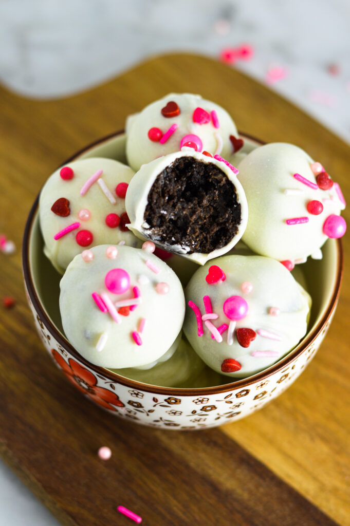 Valentine's Day Oreo Truffles