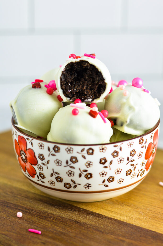 Valentine's Day Oreo Truffles