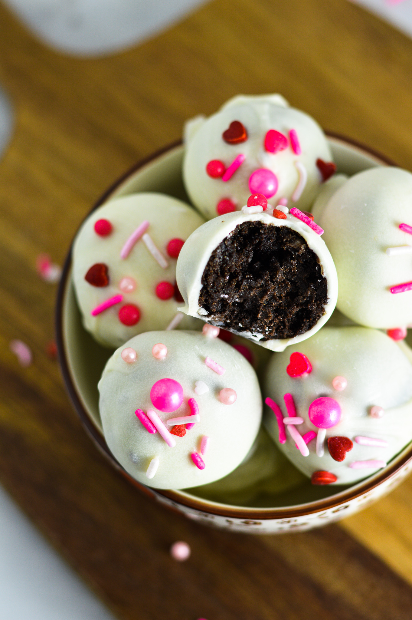 Valentine's Day Oreo Truffles