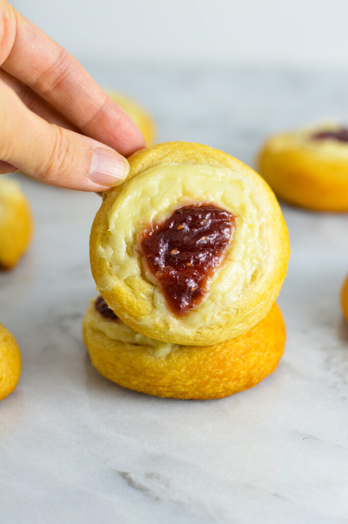 Easy Jam and Cream Cheese Danishes