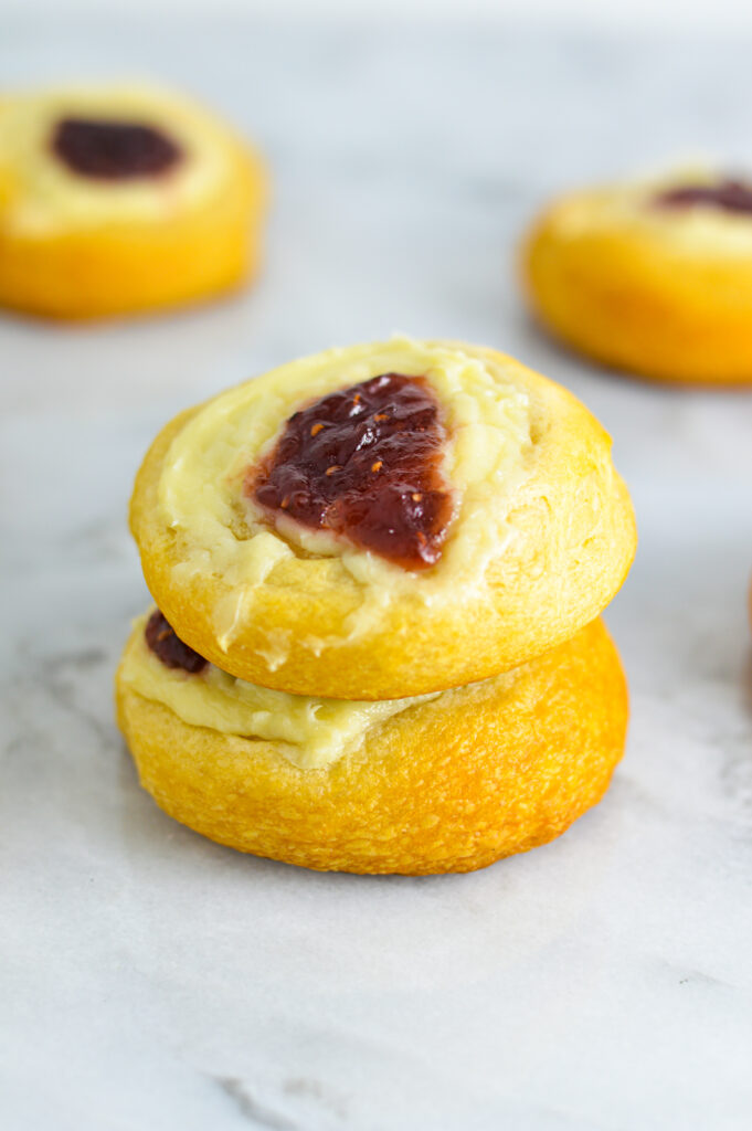 Easy Jam and Cream Cheese Danishes