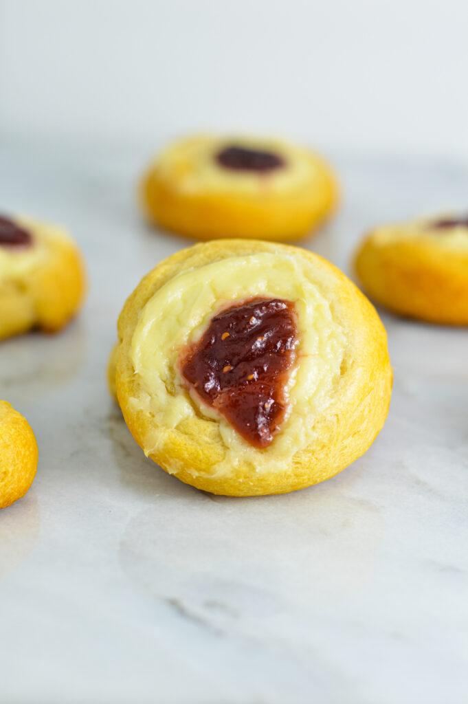 Easy Jam and Cream Cheese Danishes