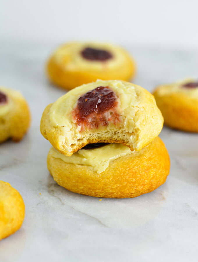 Easy Jam and Cream Cheese Danishes