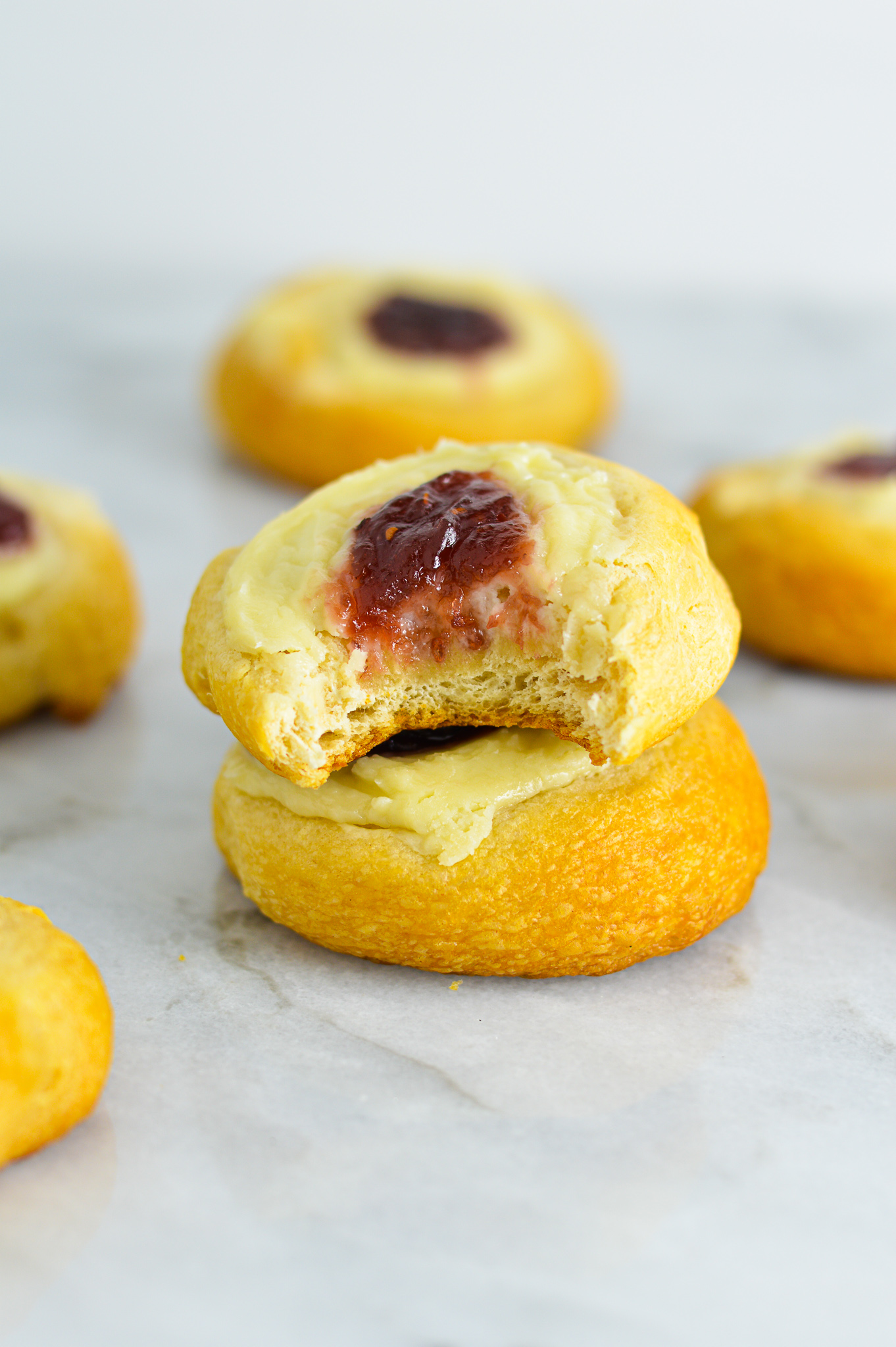 Easy Jam and Cream Cheese Danishes