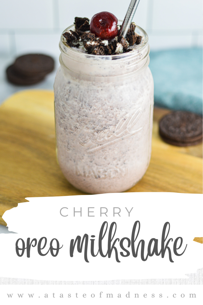 Cherry Oreo Milkshake